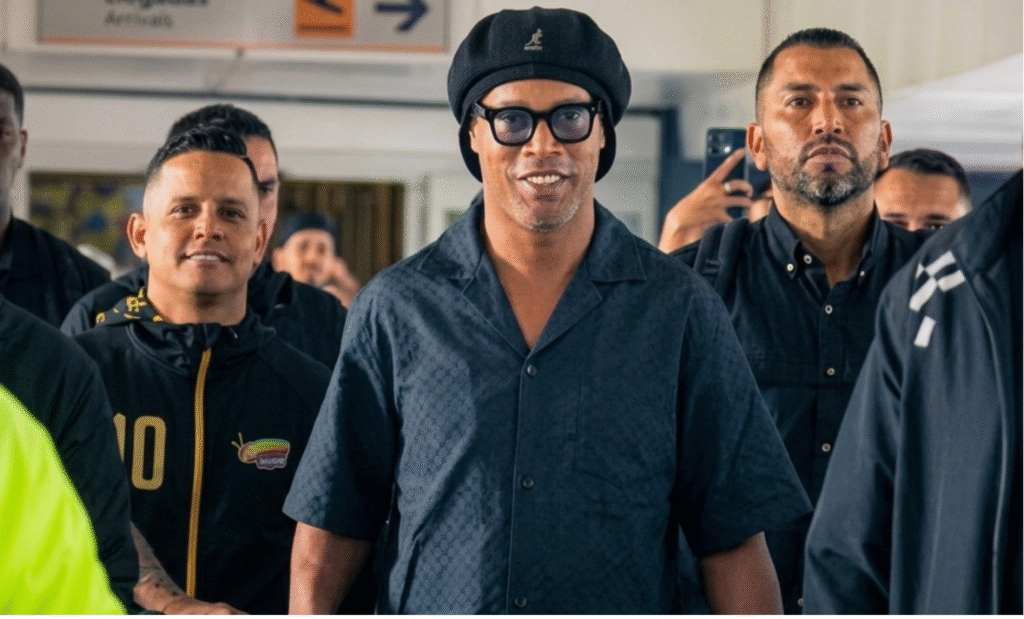Ronaldinho en Venezuela